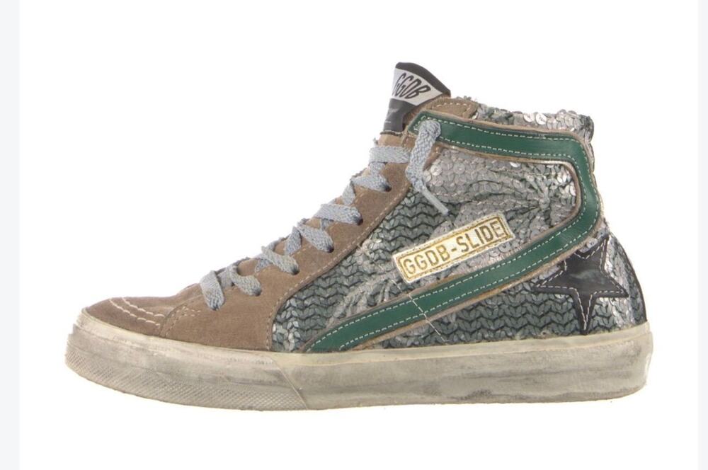 Golden Goose Slide high-top sneakers